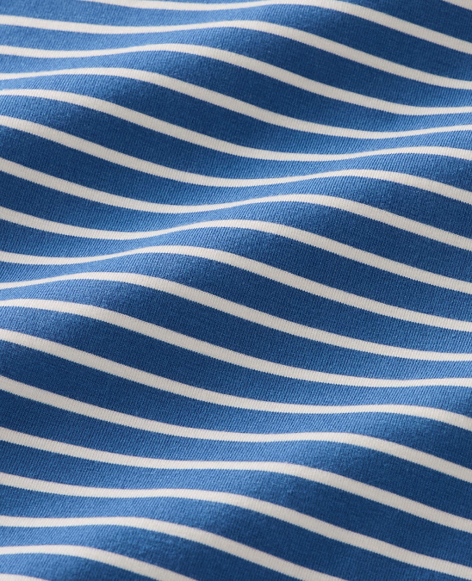 Women's Short Sleeve HannaSoft™ Pajama Set in Elemental Blue/Ecru - main