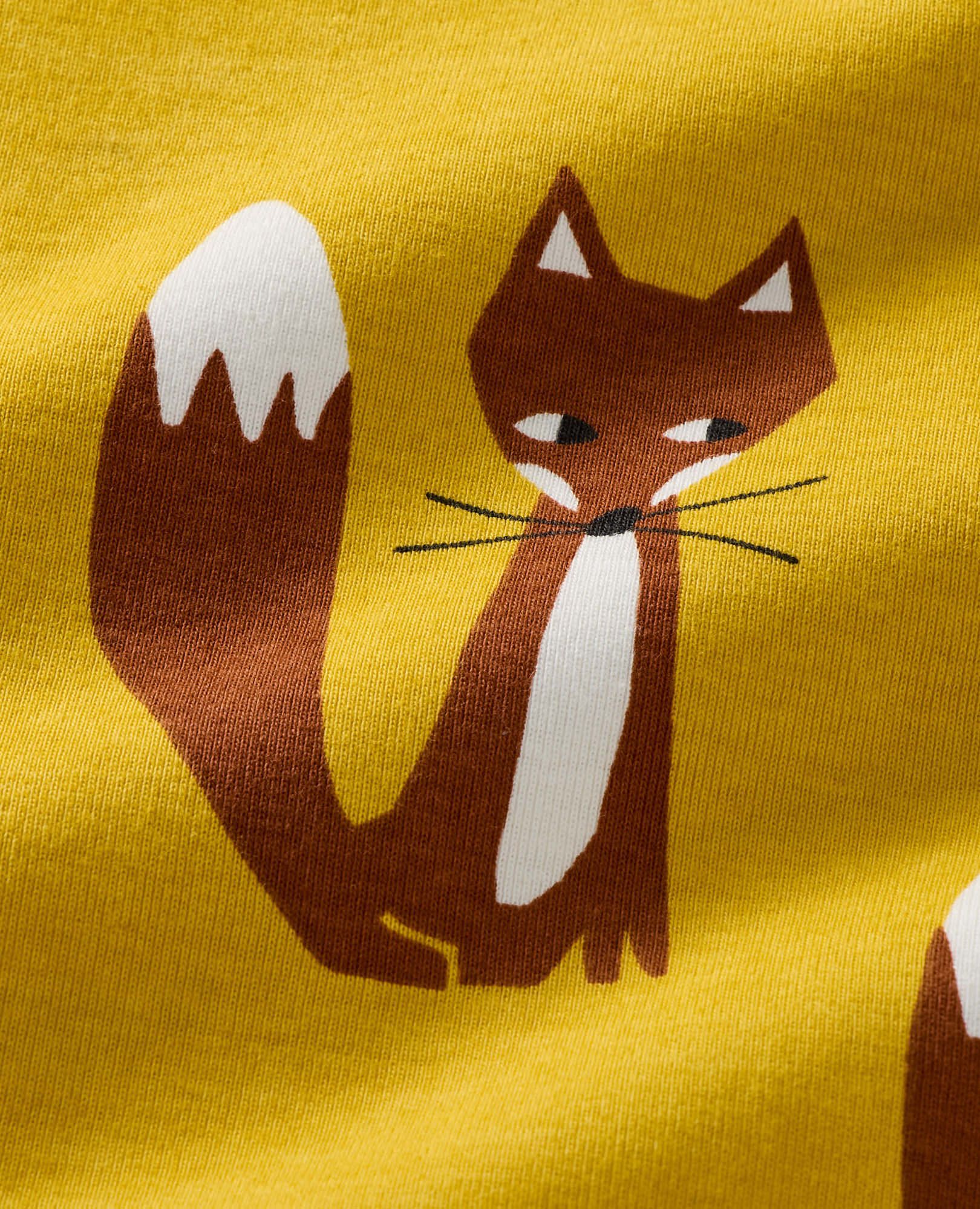 HannaJams™ Pajama Set in Bert the Fox on Bamboo - main