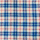 Adult Holiday Flannel Pajama Pants in Blue Checkered Plaid - swatch