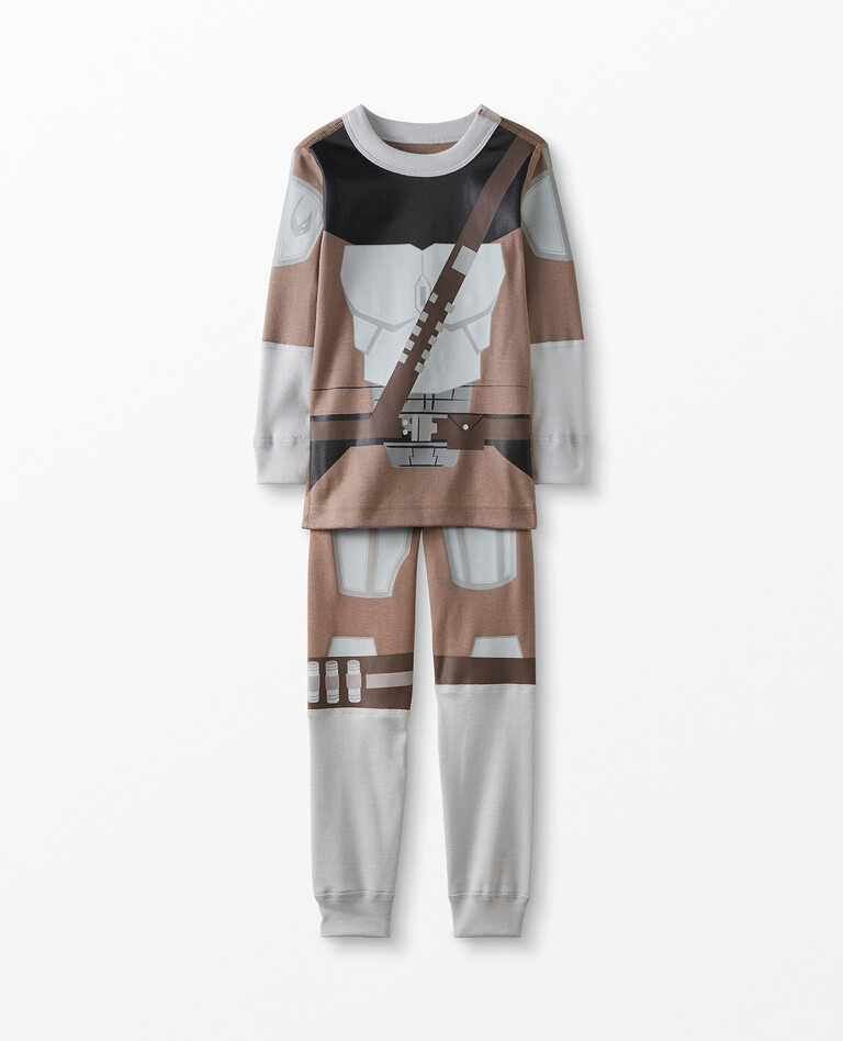 Star Wars™ Costume Long John Pajamas In Organic Cotton in Mando - main