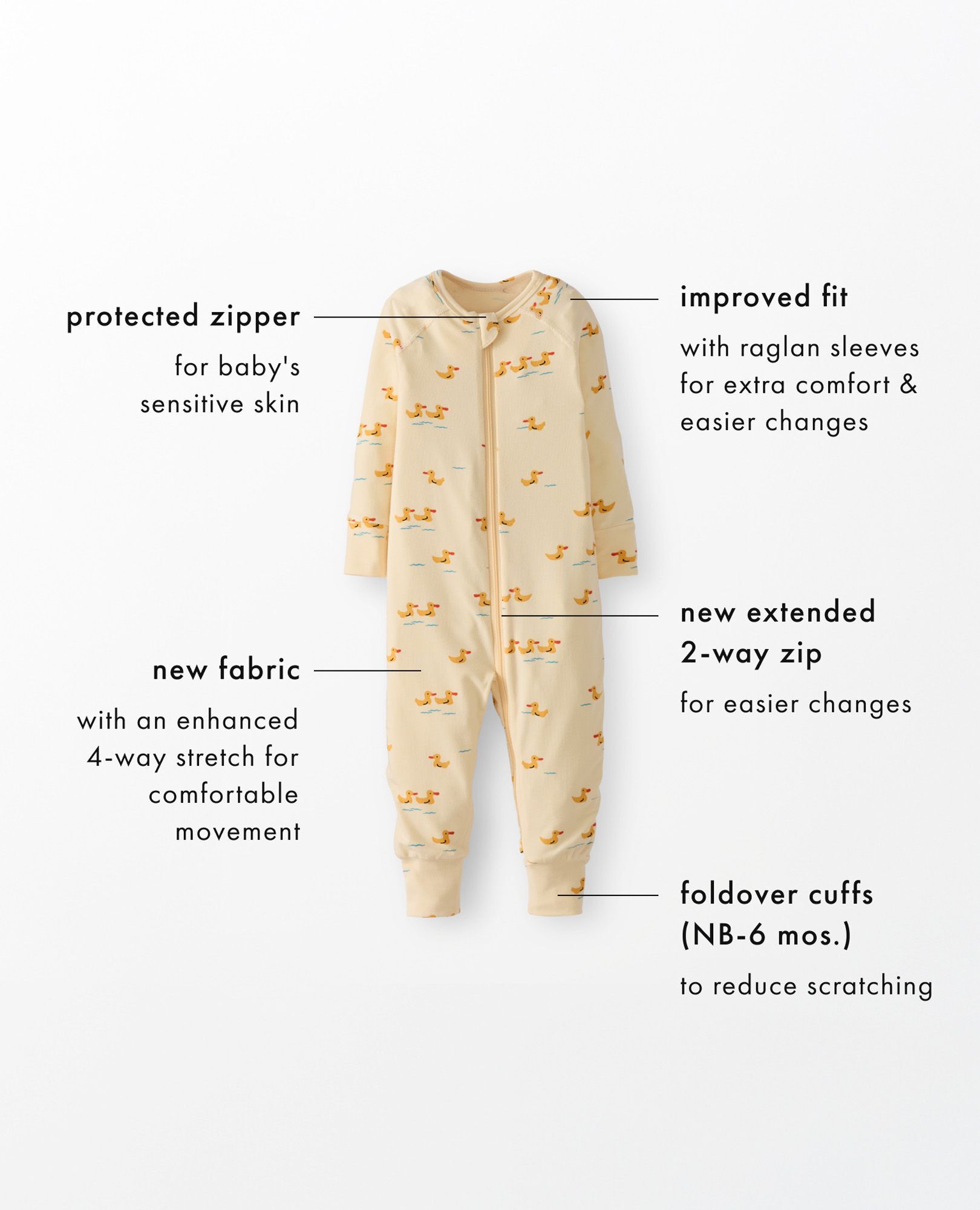 Buy HannaSoft™ Stretch Sleeper for 35.00 USD | Hanna Andersson