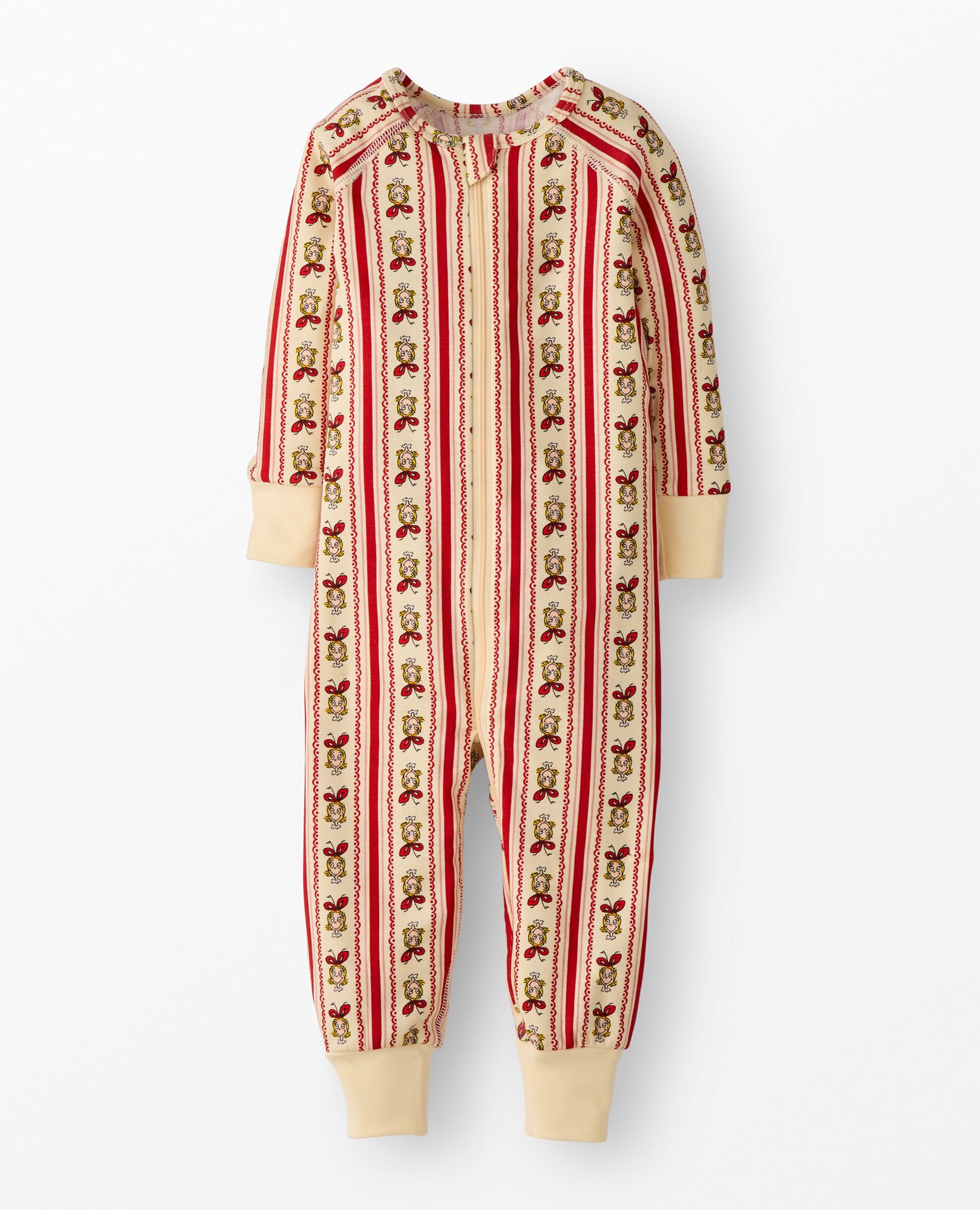 Dr. Seuss Grinch HannaSoft™ Stretch Sleeper in Cindy Lou Wallpaper - main