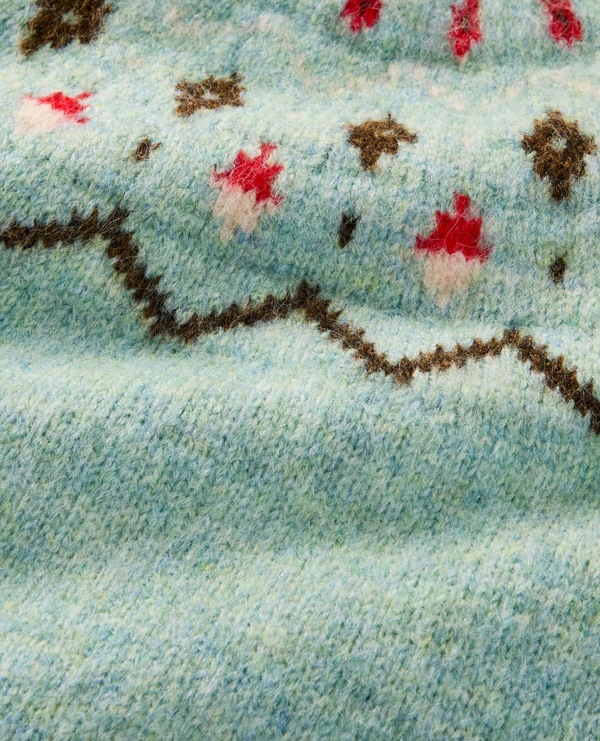 Baby Fair Isle Sweater in Winter Fair Isle - main