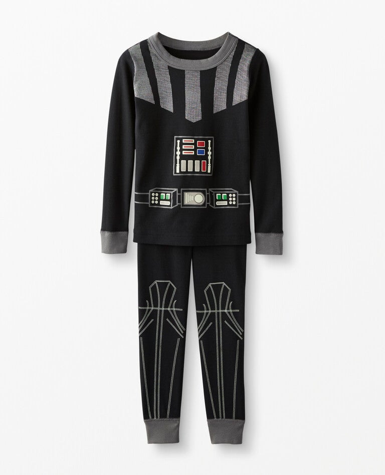 Star Wars Glow In The Dark Long John Pajamas In Organic Cotton Hanna Andersson