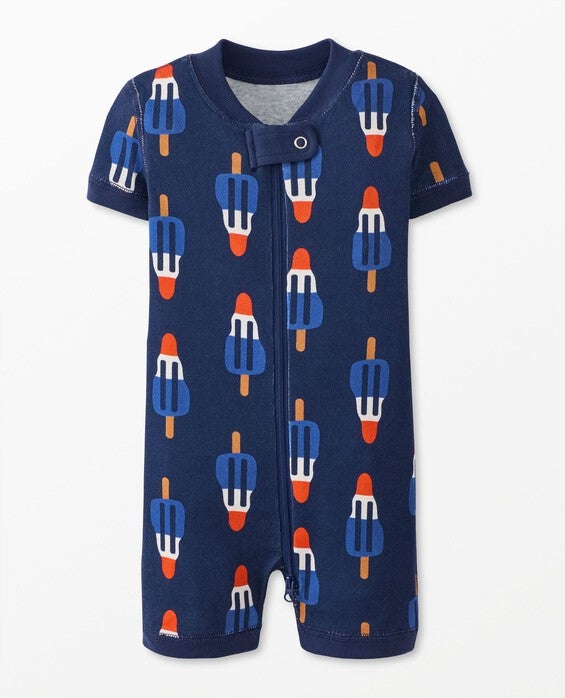 Toddler HannaJams™ Sleeper Pajamas in Rocket Pops - 100% Organic Combed Cotton - Size 2 by Hanna Andersson