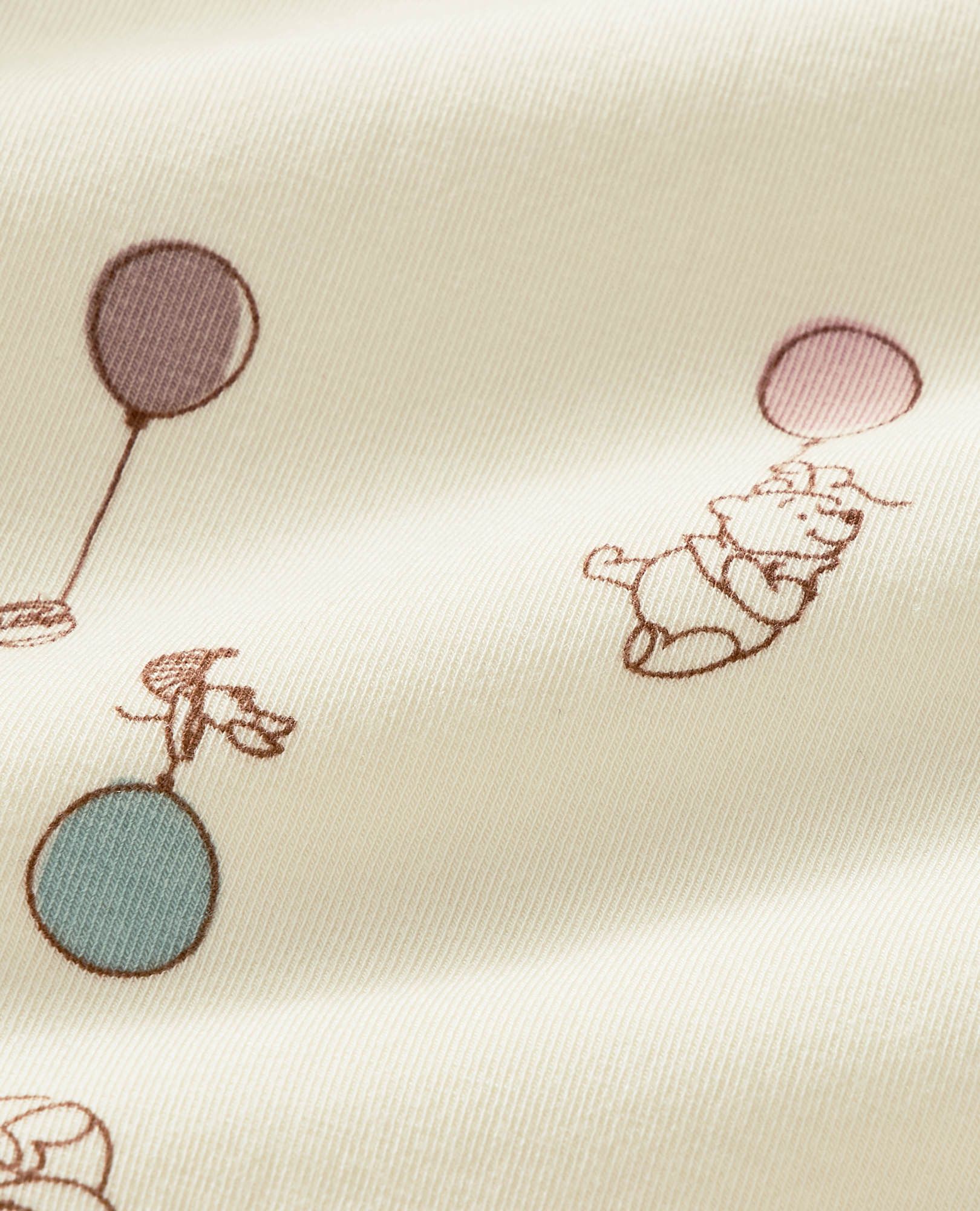 Disney Winnie the Pooh HannaSoft™ Stretch Sleeper in Winnie the Pooh Layette - Ecru - main