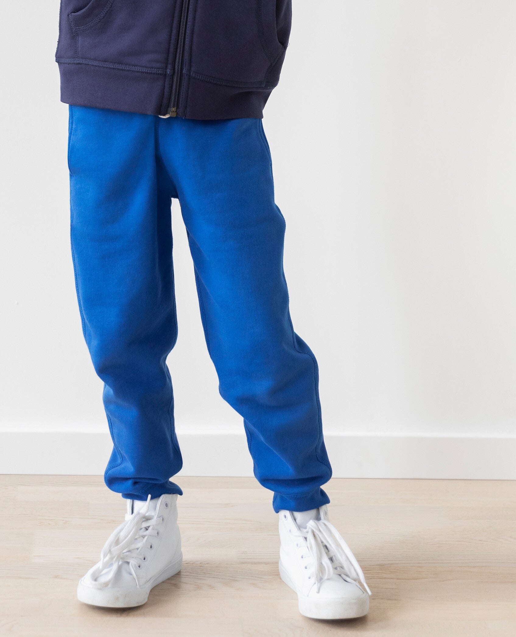 plain sweatshirts and sweatpants