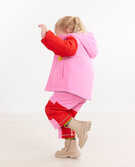 Colorblock Recycled Snow Jacket in Bubble Gum Pink/Tangy Red - main