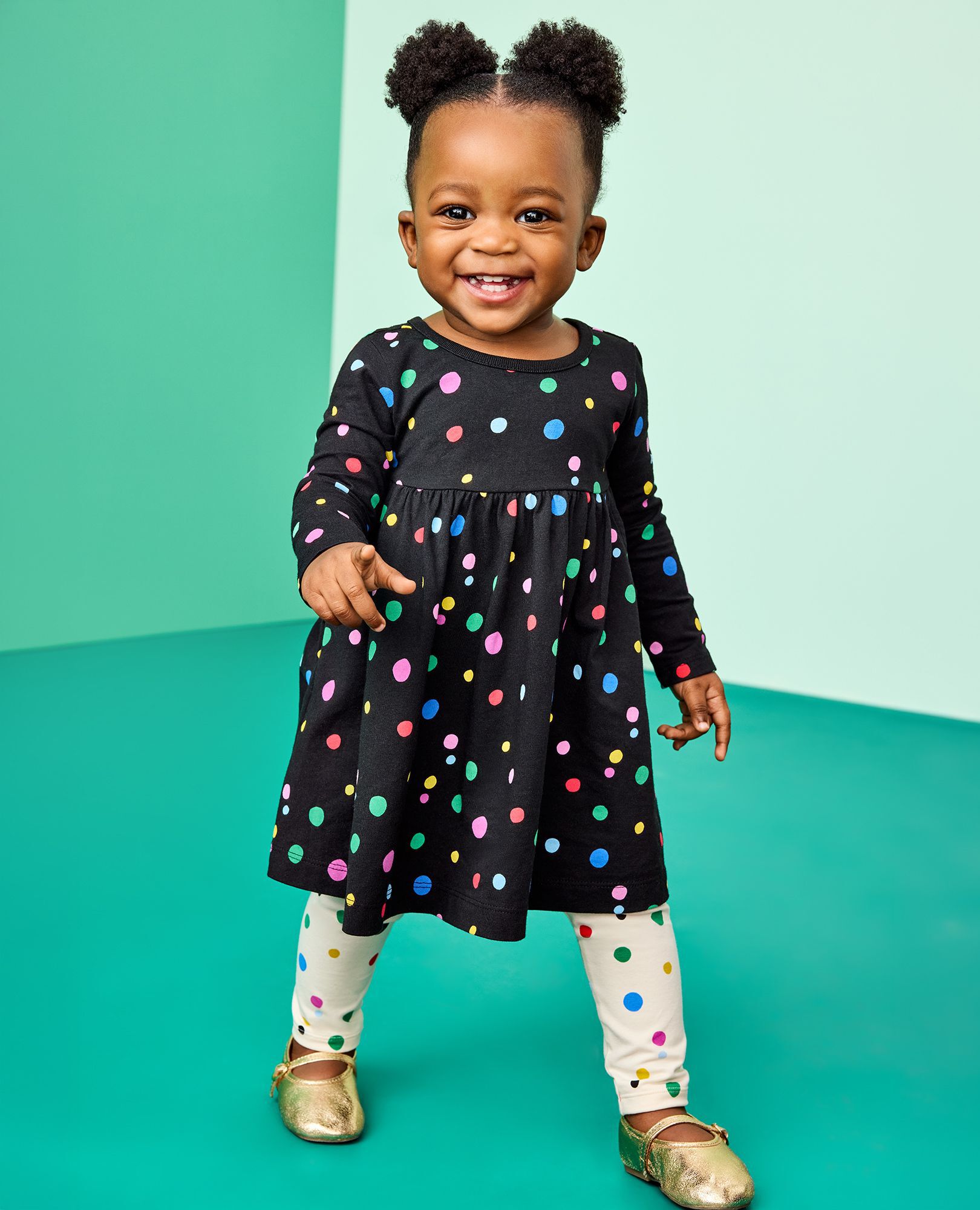 Baby Long Sleeve Everywhere Dress & Leggings Set
