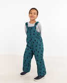 Insulated Recycled Snow Overalls in Juniper - main