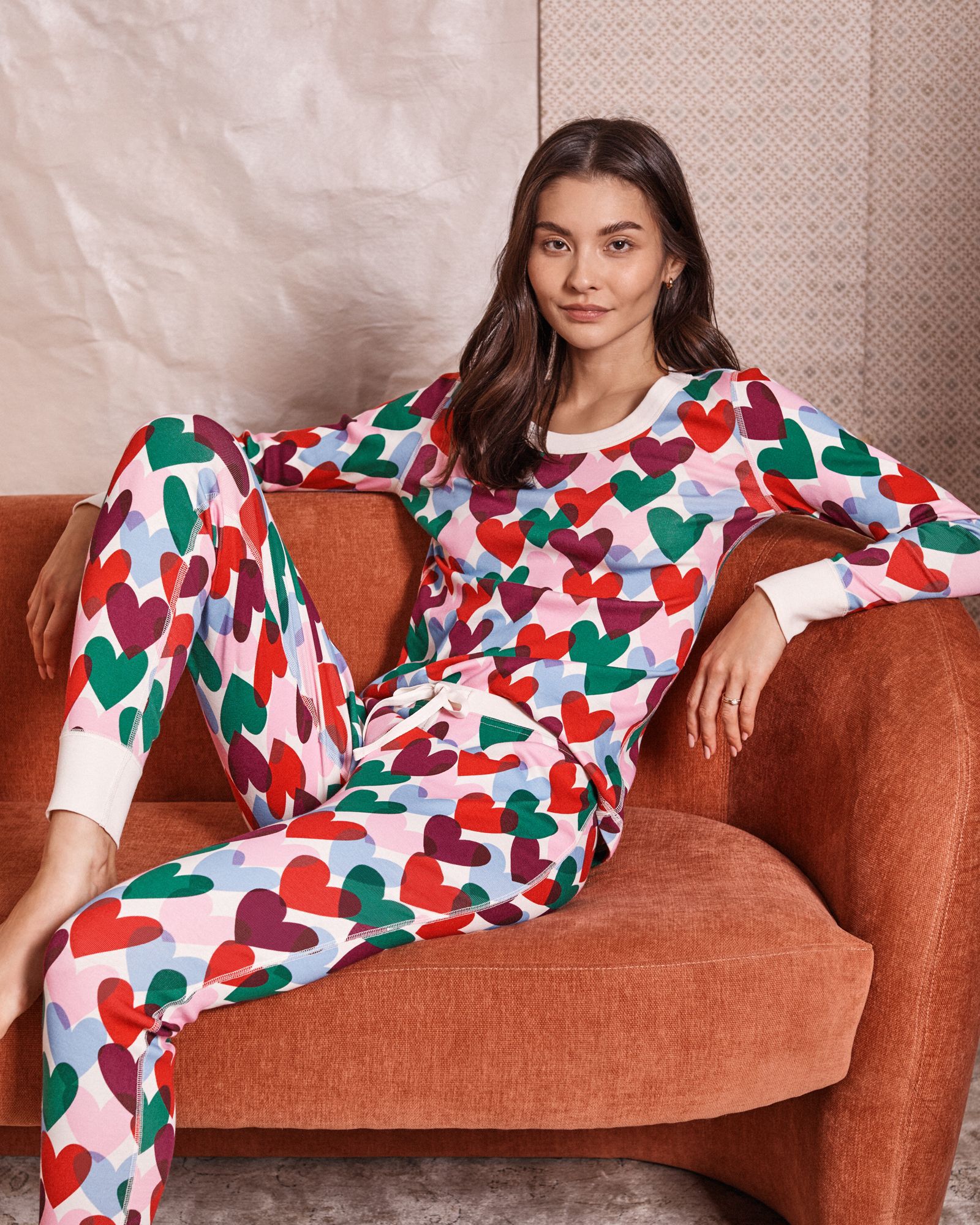 Women's long john pajama sets sale