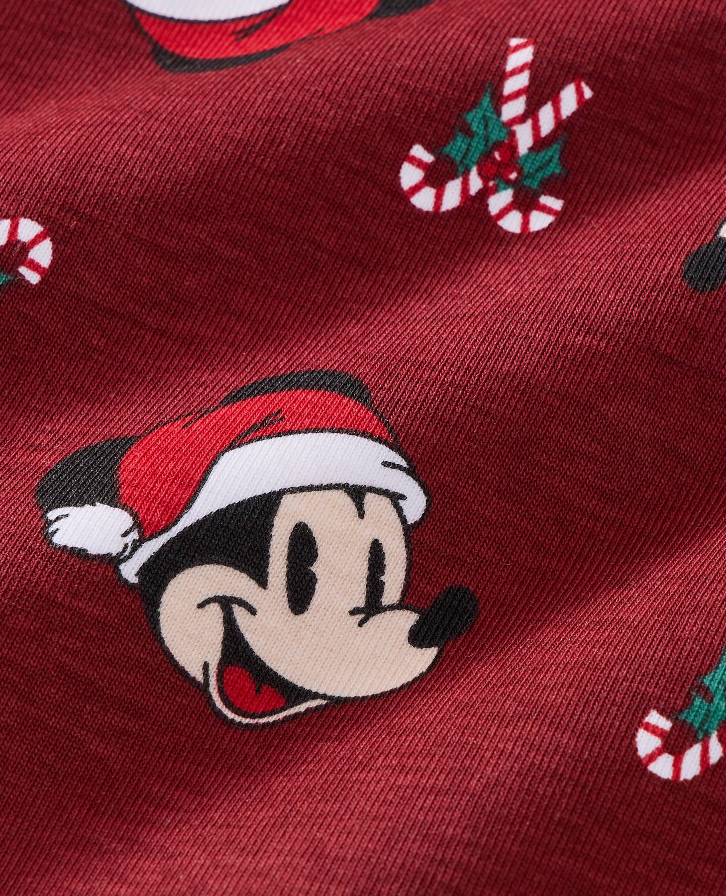 Disney Mickey Mouse Holiday HannaJams™ Pajama Set in Mickey Candy Cane - main