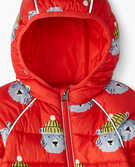 Recycled Insulated Full Zip Snowsuit in Tangy Red - main