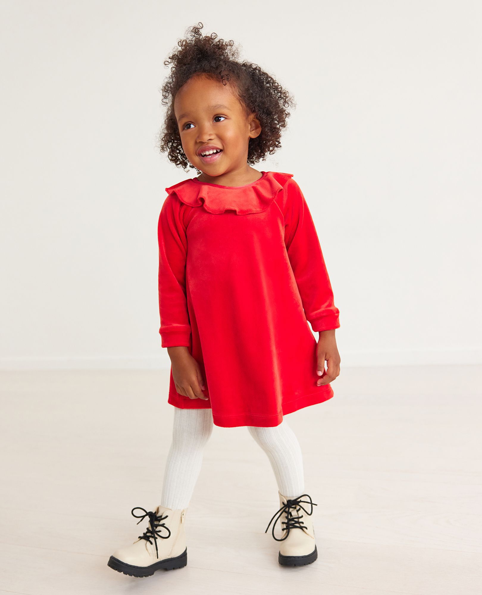 Velour party shop dress