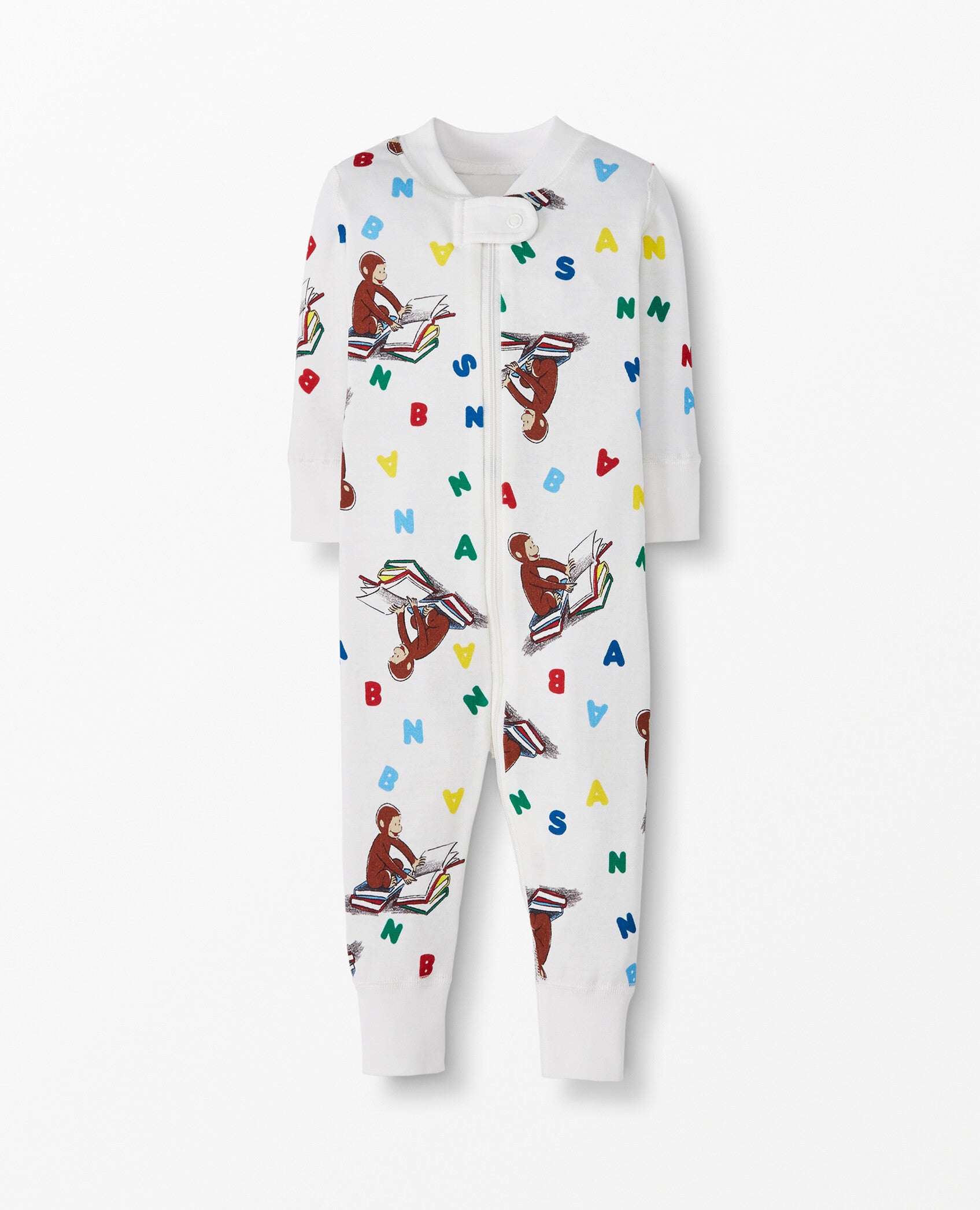 Curious George Sleeper In Organic Cotton