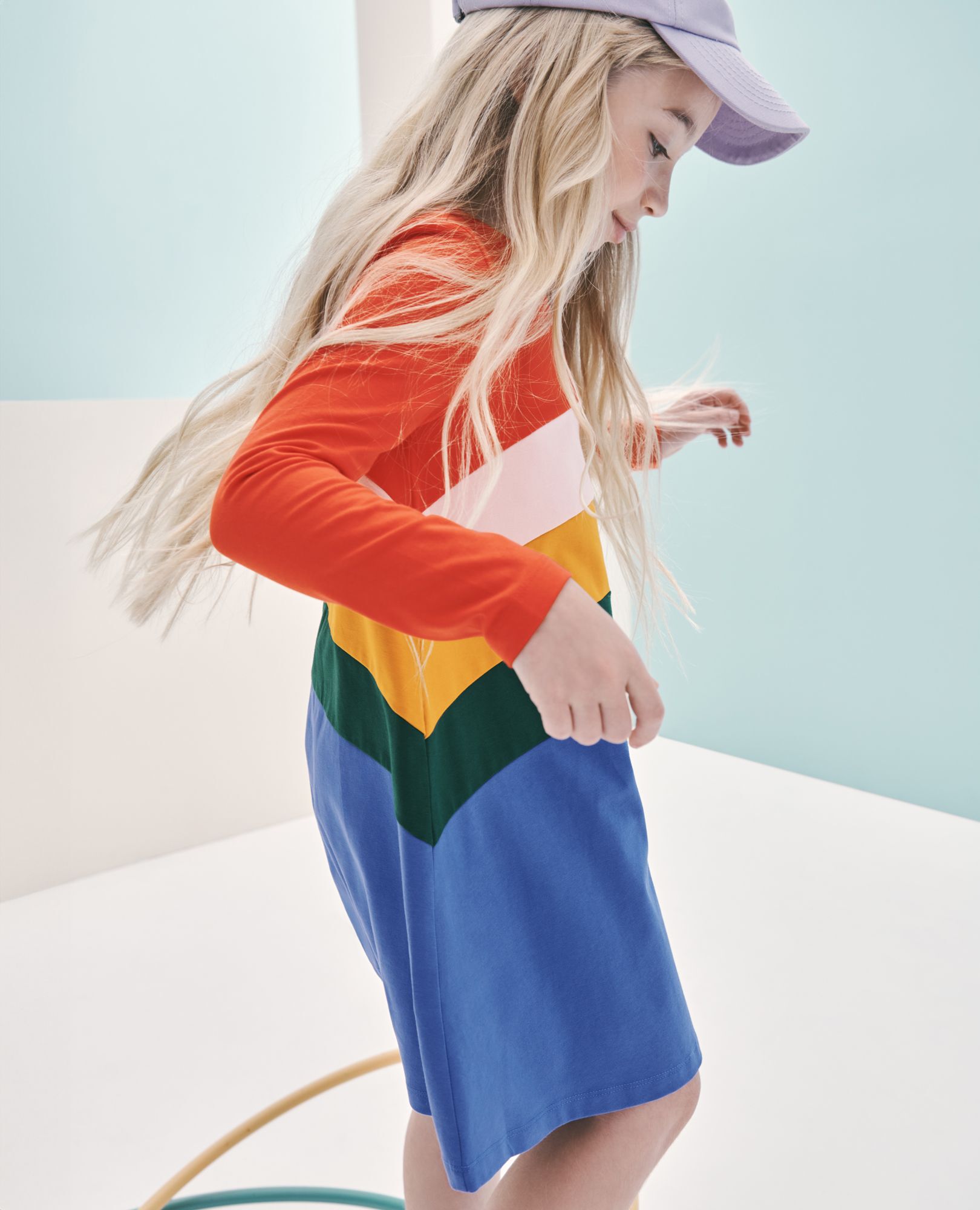 Hanna andersson rainbow swing dress store