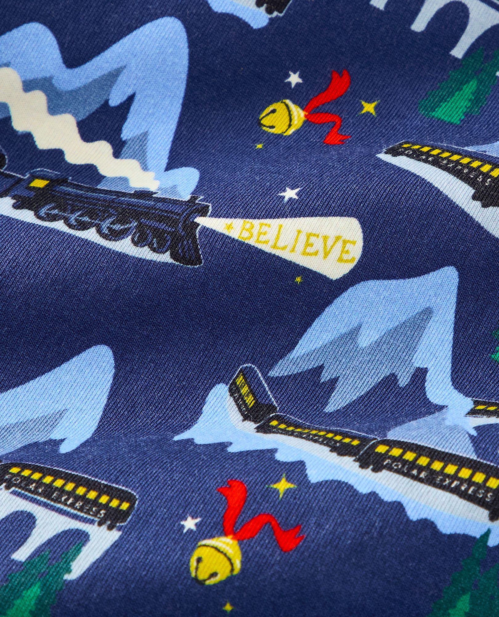 Adult Warner Bros™ Discovery The Polar Express Long John Pajama Pants - thumbnail 2
