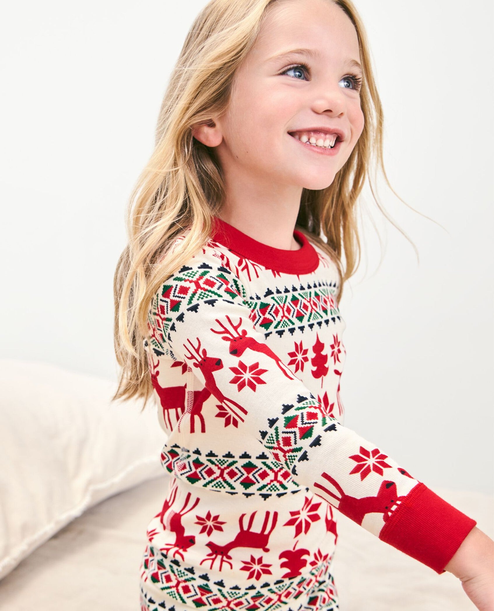 Dear Deer Long John Pajama Set Hanna Andersson