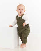 Bby Quilted Overall in Ecru - main