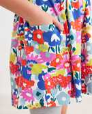 Print Pocket Dress in Flower Frenzy - main