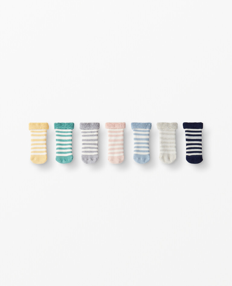 Best Ever First Socks 7-Pack in Stripe 7 Pack - main