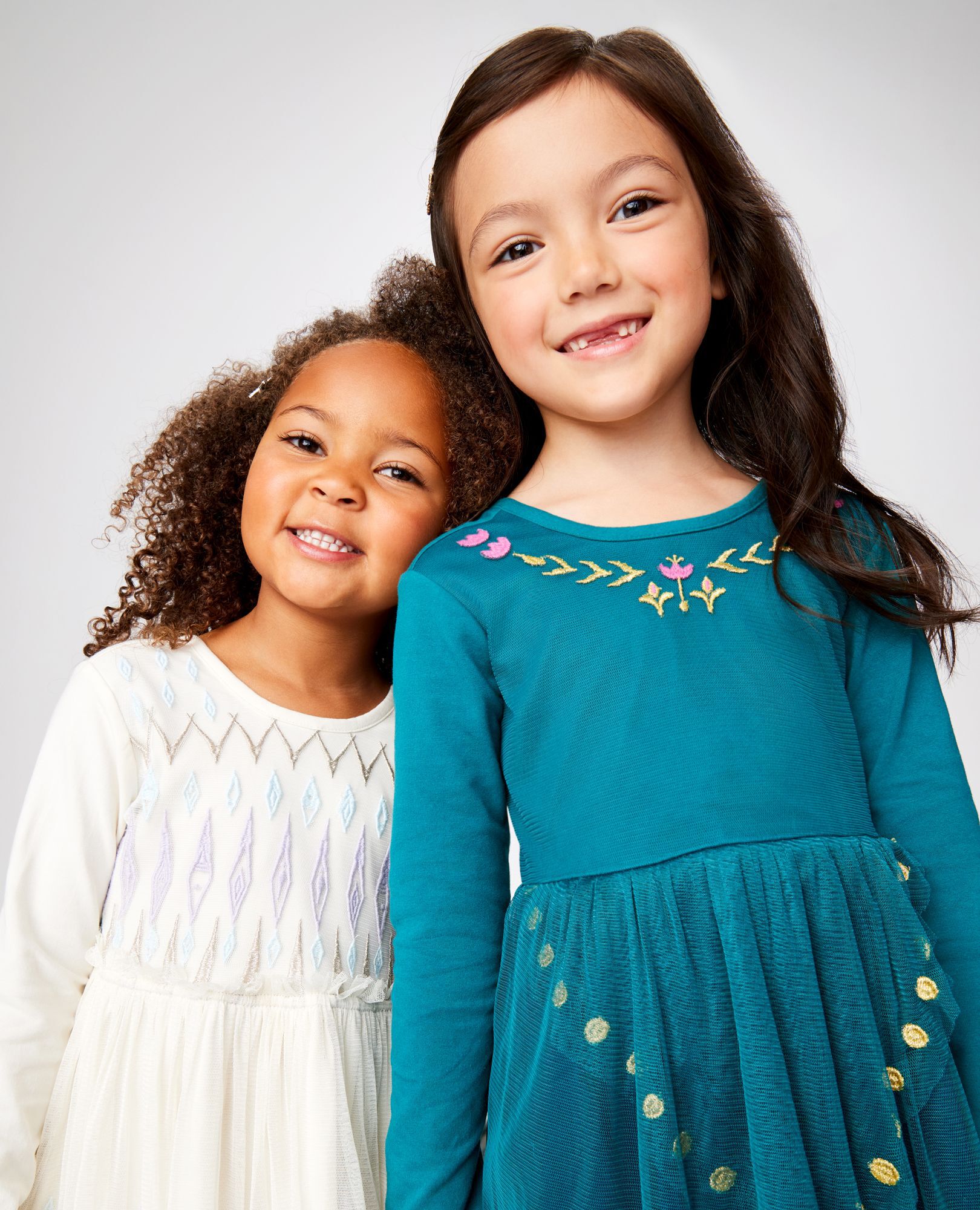 Disney Frozen Anna Long Sleeve Tulle Dress Hanna Andersson