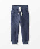 Quilted Jogger in Foggy Blue - main