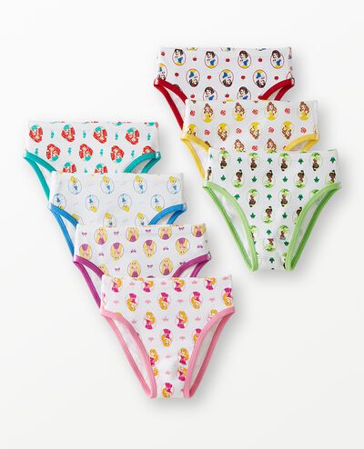 7-Pack Disney Princess Organic Cotton Hipster Underwear in Princess Multi - main