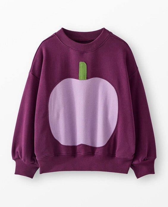 French Terry Graphic Bubble Sweatshirt
