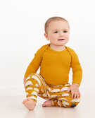 Baby Wiggle Pants In Organic Cotton in Friendly Turtle - main