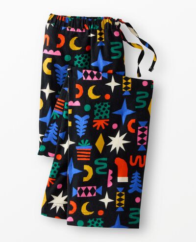 Adult Holiday Flannel Pajama Pants in Modern Festive - main