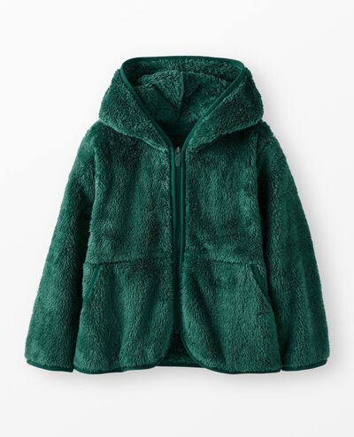 Marshmallow Fleece Jacket in Malachite - main