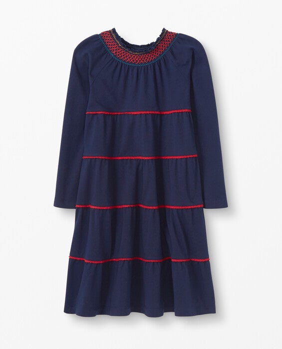 Hanna Andersson | Tiered Swing Dress | Size: 8