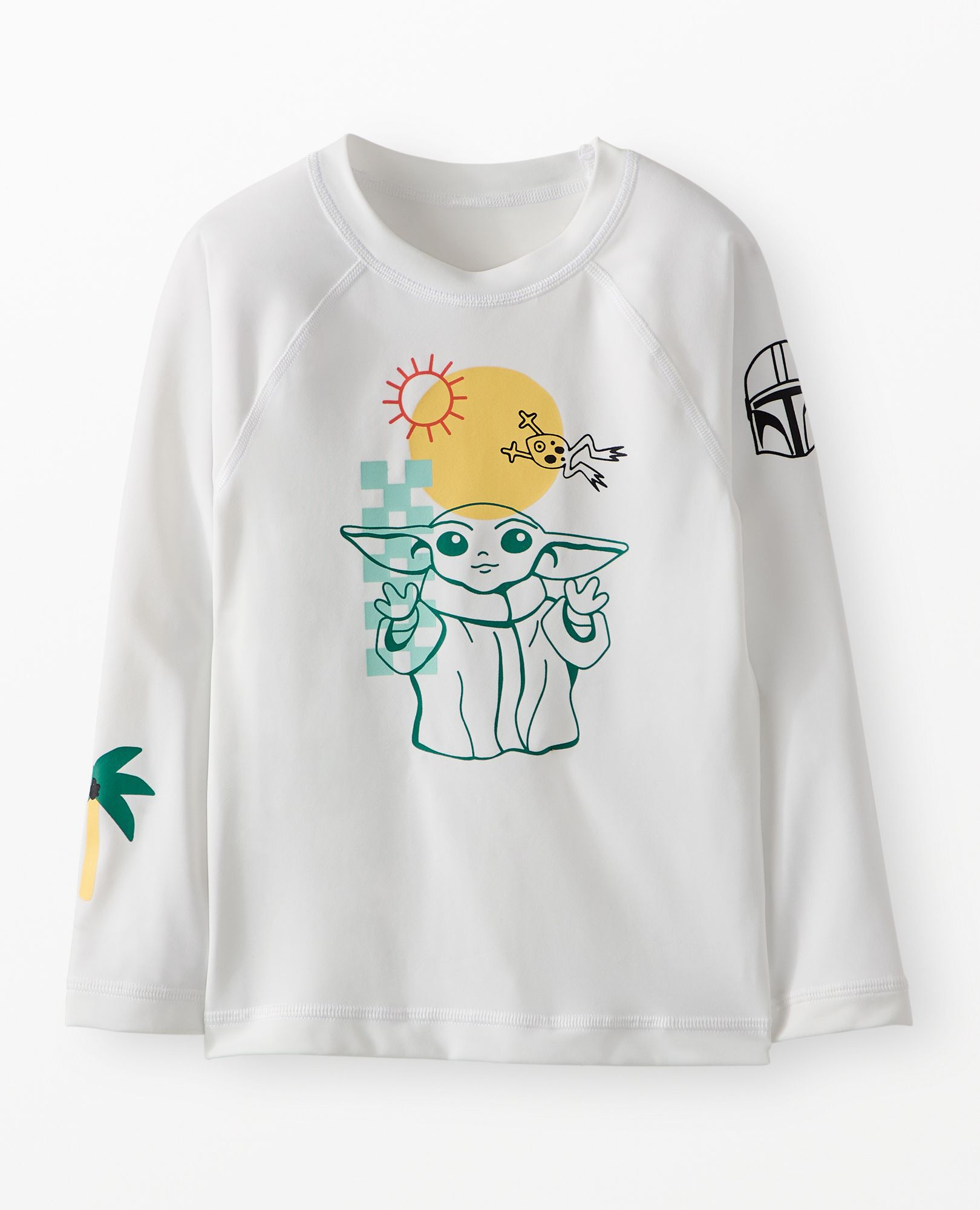STAR WARS™ Rashguard Top in The Mandalorian and Grogu Beach - main