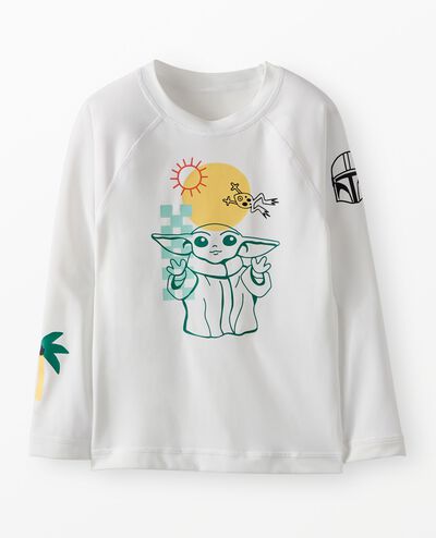 STAR WARS™ Rashguard Top in The Mandalorian and Grogu Beach - main