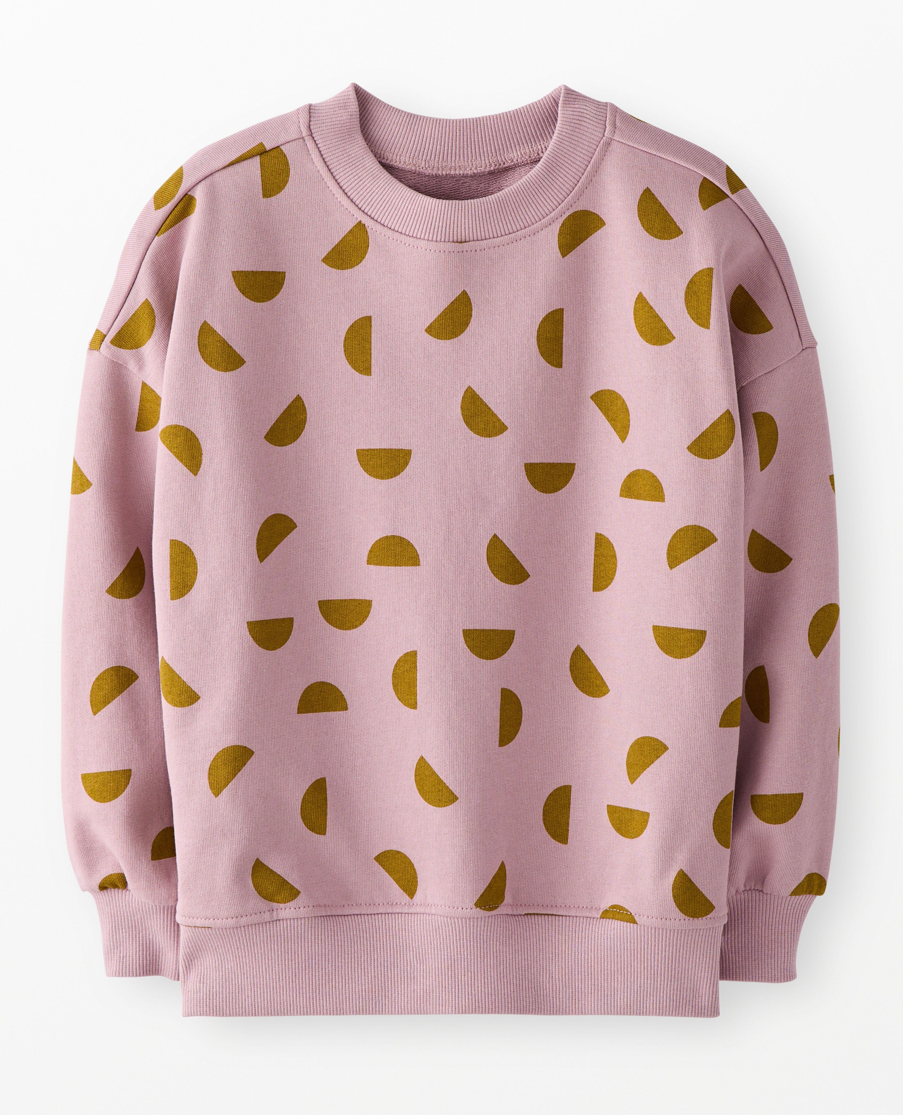 Oversized French Terry Sweatshirt | Hanna Andersson