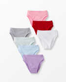 Hipster Unders In Organic Cotton 7-Pack in Solid Pack - main