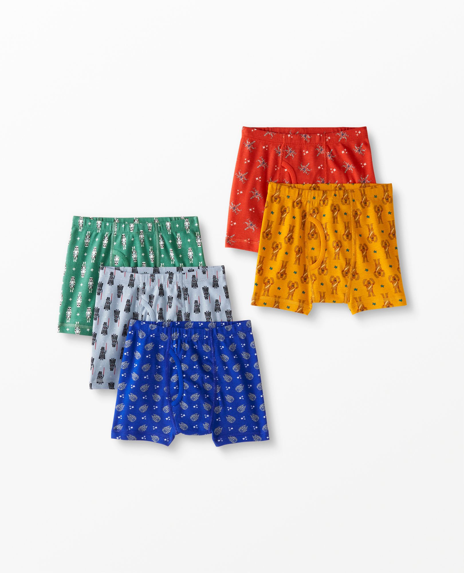 STAR WARS Boxer Briefs 5 Pack Hanna Andersson