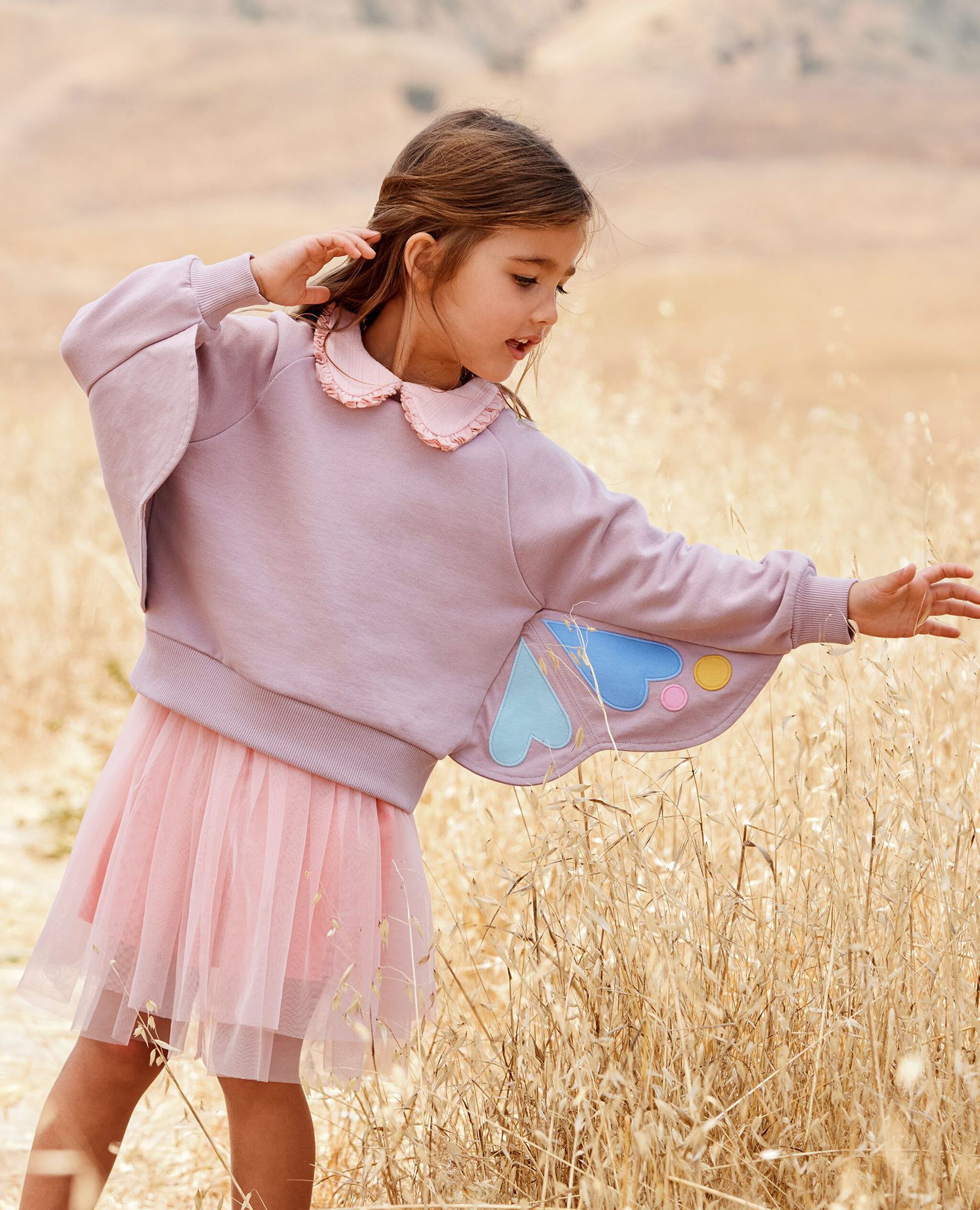 Halloween French Terry Butterfly Sweatshirt in Magical Butterfly - main