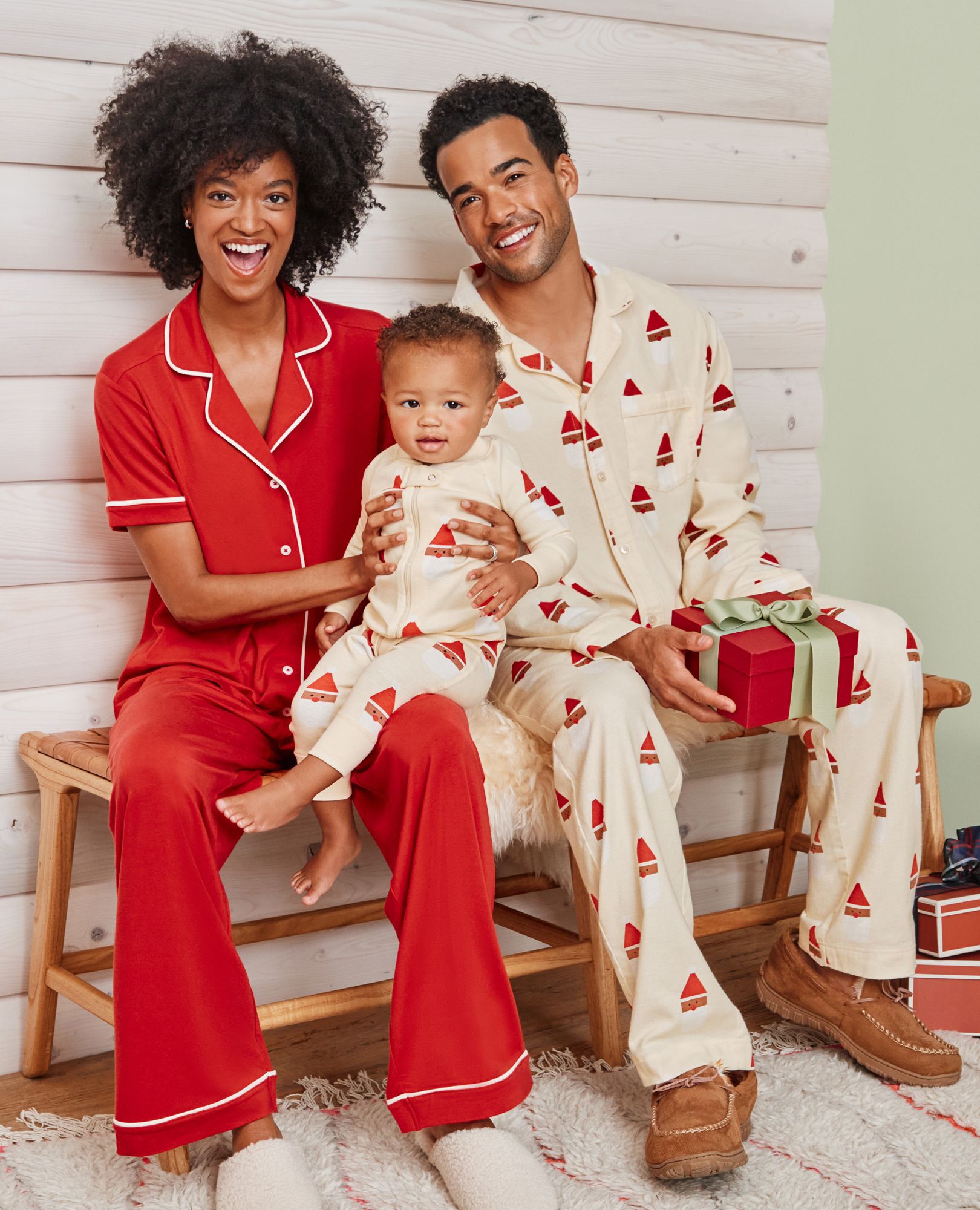 Women's Short Sleeve HannaSoft™ Pajama Set in Scarlet Red - main