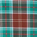 Adult Holiday Long John Pajama Set in Harvest Plaid - swatch