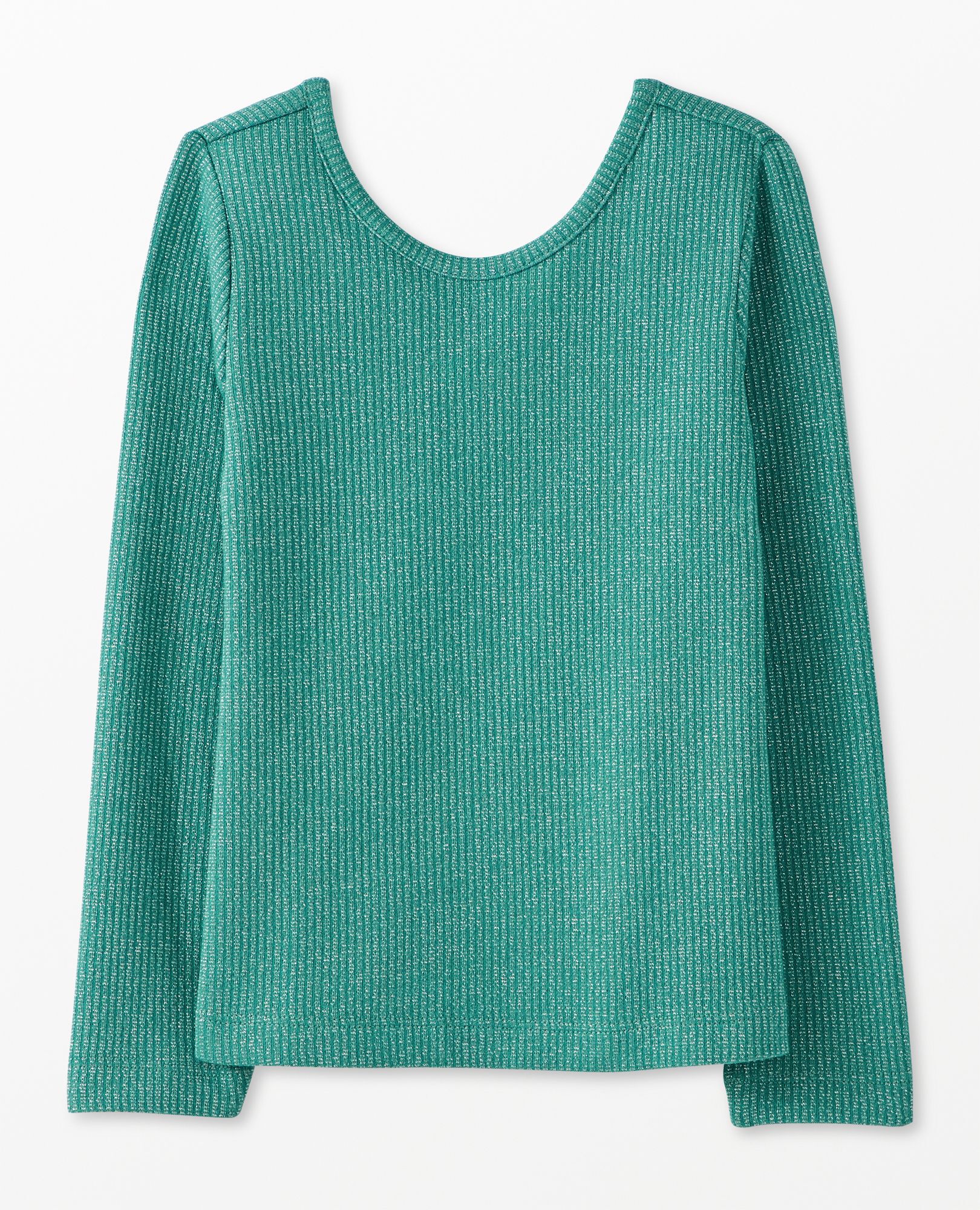Long Sleeve Sparkle Skater Tee