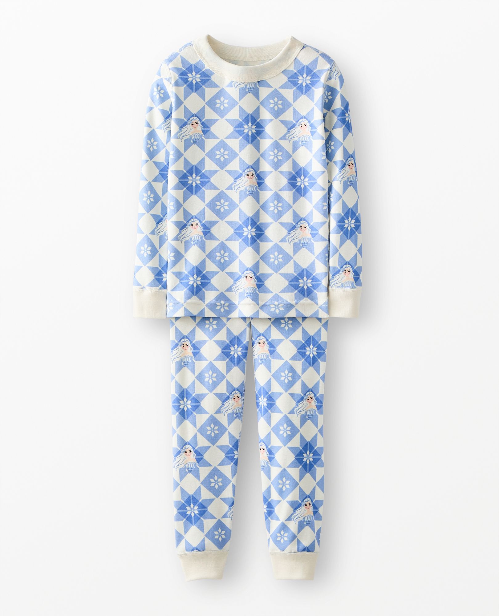 Disney Frozen HannaJams™ Pajama Set in Frozen Quilt - Elsa - main