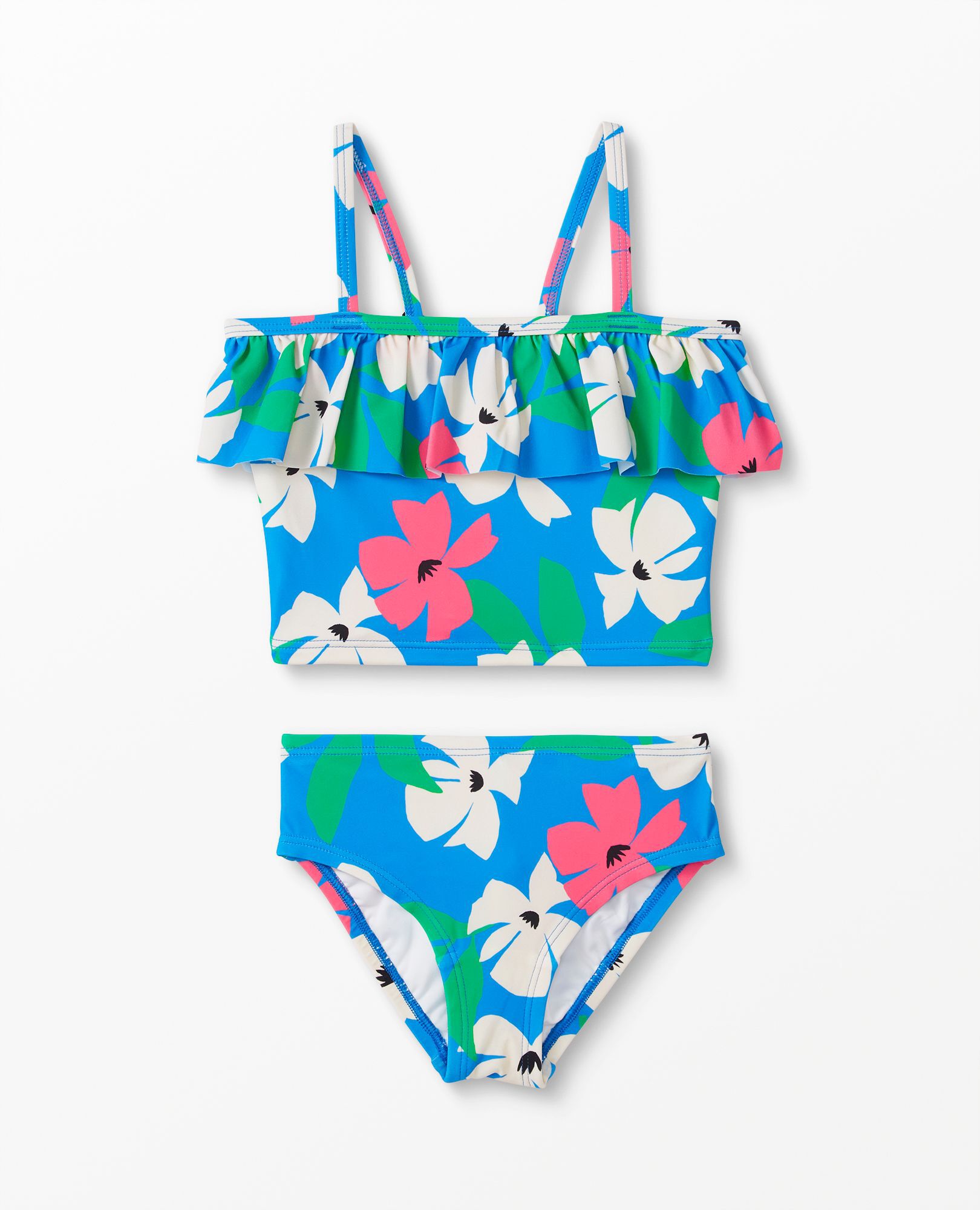 Ruffle two piece discount swimsuit