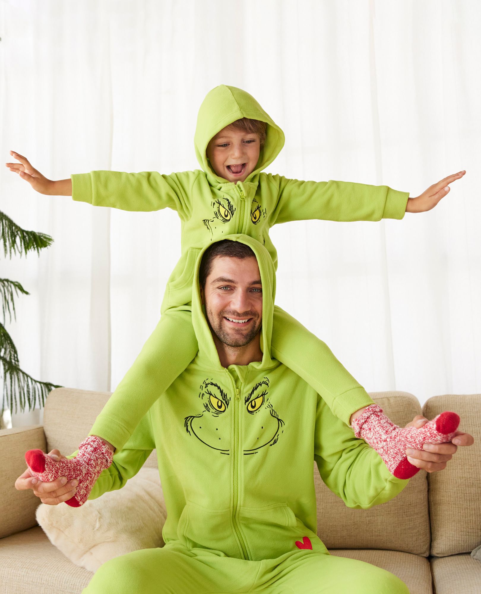 The grinch sales pajamas onesie