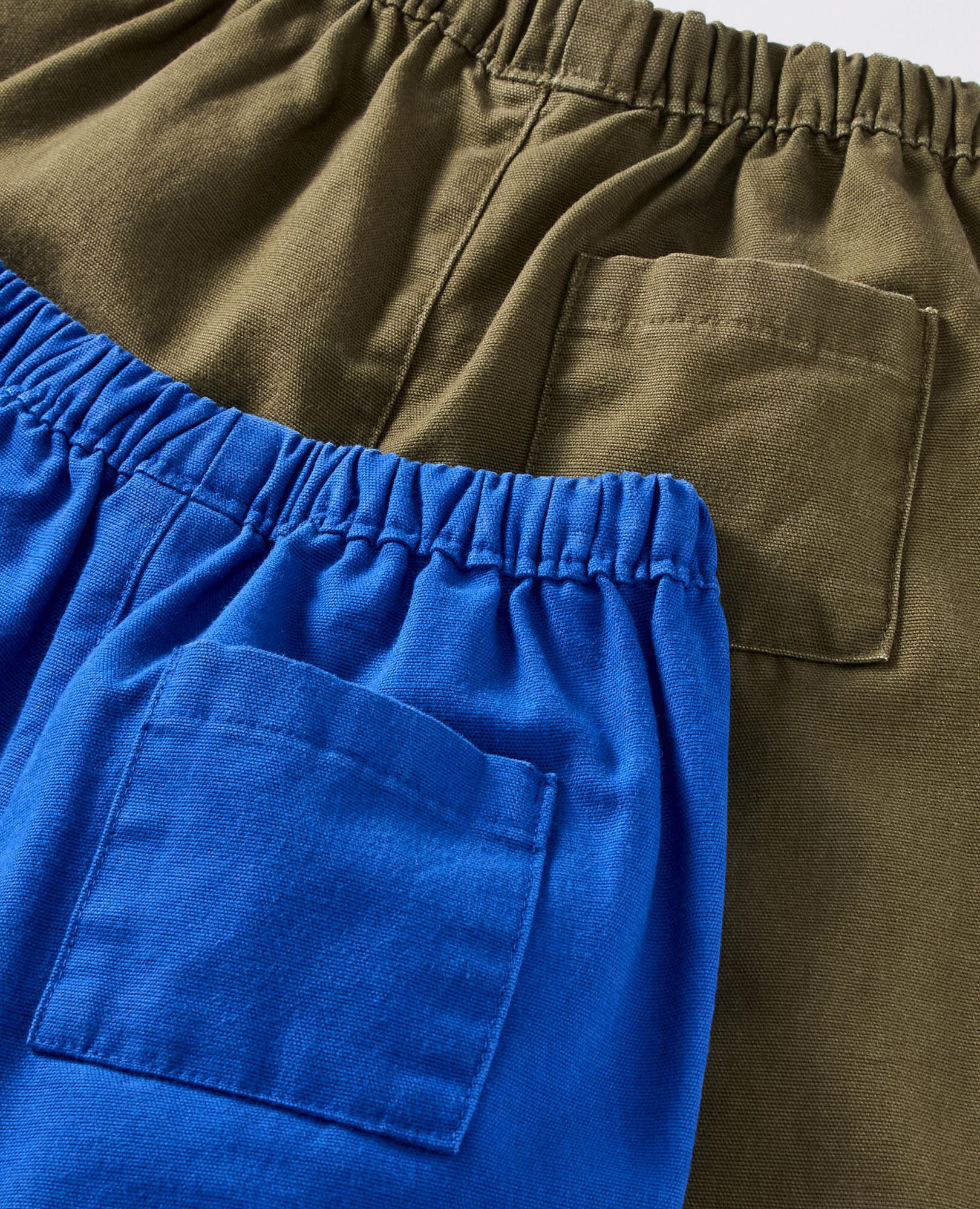 Baby Canvas Barrel Pants in Caper - main