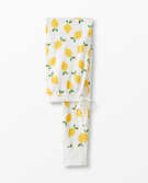 Women's Long John Pant In Organic Cotton in Lemonade In White - main