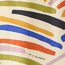 Playground Dress with Pockets in I Am A Rainbow - swatch