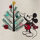 Disney Mickey Mouse Holiday HannaJams™ Pajama Set in Christmas Mickey on Ecru - swatch