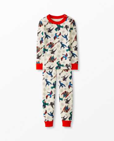 Marvel Avengers Holiday Long John Pajama Set